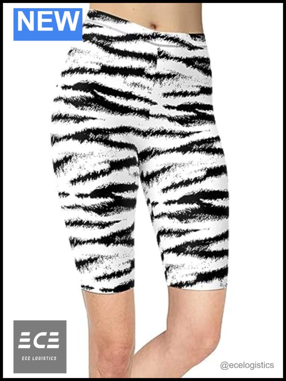 Women's Buttery Soft Printed Biker Shorts Workout Leggings Athletic Running